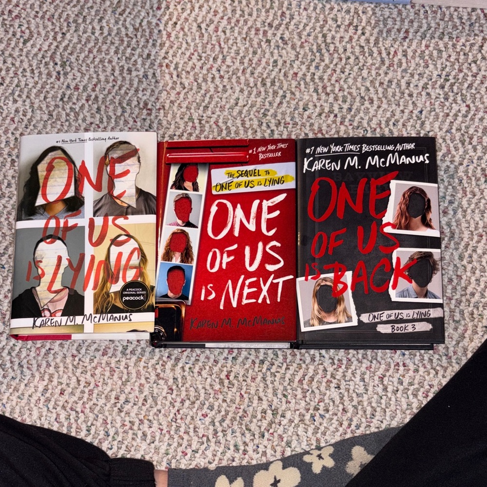 One of Us Series by Karen M. McManus